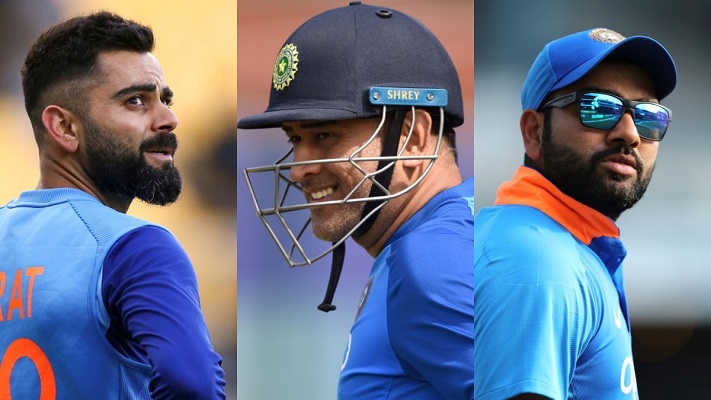 Rohit Sharma vs Virat Kohli - Virat Kohli Rohit Sharma MS Dhoni