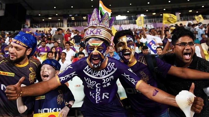 Kolkata Knight Riders (KKR) - Один із найпопулярніших IPL, що слідує за командою